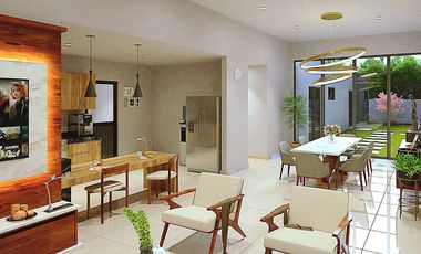 Residencia “Cozumel” de una sola planta con amenidades