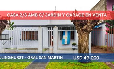 VENTA CASA 2/3 AMB C/ JARDIN Y GARAGE PARA 4 AUTOS