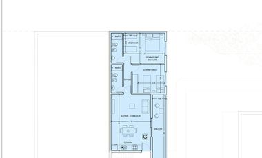 Departamento 2 dormitorios, amenities - Miguel Galindo y Gdor. Vera - Funes | Venta