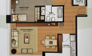 Departamento en Horizons