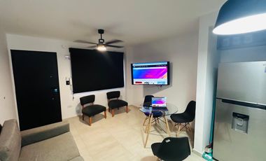 Departamento de 1 dormitorio en venta en Alberdi amoblado, 8% rentabilidad en dolares. Oportunidad