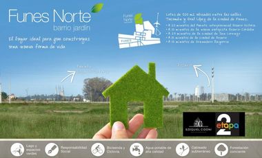 Terreno - Funes norte - Financiación - Lago
