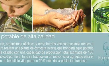 Terreno - Funes norte - Financiación - Lago