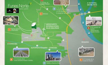 Terreno - Funes norte - Financiación - Lago