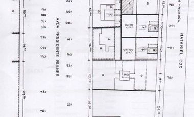 Terreno Construccion  en Venta en Metro La Moneda