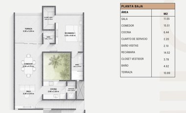 Departamento en Venta en Conkal, Mérida, Yucatán