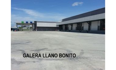 Alquilo galera en llano bonito