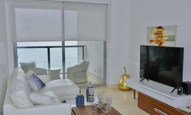 Alquilo apartamento en avenida balboa finamente amoblado vista al mar
