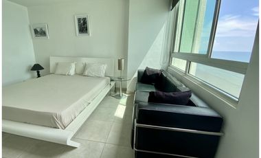 Alquilo apartamento amoblado en los terra vista al mar