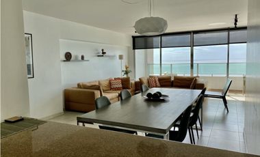 Alquilo apartamento amoblado en los terra vista al mar