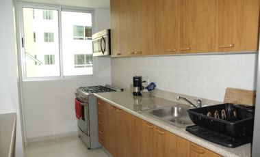 Alquilo apartamento amoblado en los terra vista al mar