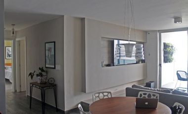 Alquilo apartamento amoblado  con vista al mar Piso alto