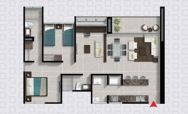 Alquilo apartamento con excelente vista Hacienda del golf ID 4869866