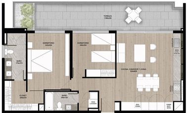 Departamento en Venta en Alonso de Córdova