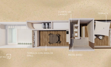 Townhouse en venta en Chicxulub Puerto, Kavanna, Yucatán
