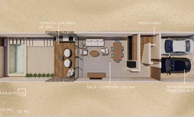 Townhouse en venta en Chicxulub Puerto, Kavanna, Yucatán