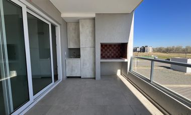 Depto 2 ambientes 1er piso a estrenar frente al Golf de Pilará - Mallmann Propiedades