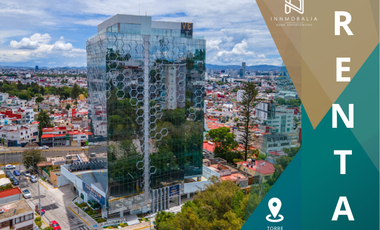RENTA DE OFICINA ACONDICIONADA EN TORRE ALBERTINA