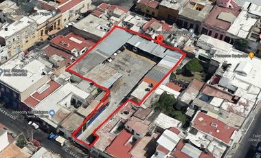 TERRENO COMERCIAL CON OFICINAS  EN RENTA ZONA CENTRO