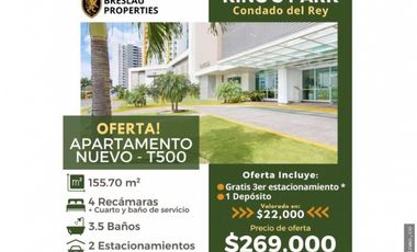 Vendo Penthouse en Condado del Rey