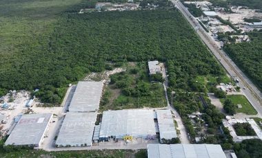 BODEGA EN PARQUE INDUSTRIAL EN RENTA EN CANCUN 1,500 MTS COLDWELL BANKER PUNTA SUR