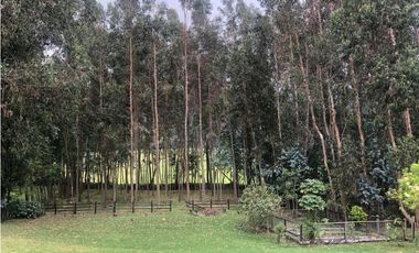 CASA CAMPESTRE SE VENDE. TABIO CUNDINAMARCA. AREA 3.000 m2