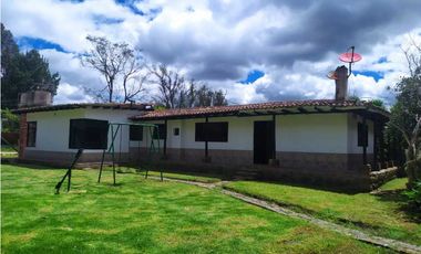 VENDO CASA CAMPESTRE REA 1.000 m2 .ZONA RURAL TABIO CUNDINAMARCA