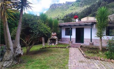 VENDO CASA CAMPESTRE REA 1.000 m2 .ZONA RURAL TABIO CUNDINAMARCA