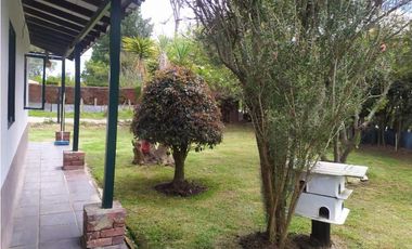 VENDO CASA CAMPESTRE REA 1.000 m2 .ZONA RURAL TABIO CUNDINAMARCA