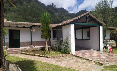 VENDO CASA CAMPESTRE REA 1.000 m2 .ZONA RURAL TABIO CUNDINAMARCA