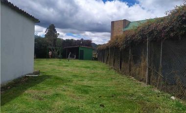 VENDO CASA CAMPESTRE REA 1.000 m2 .ZONA RURAL TABIO CUNDINAMARCA