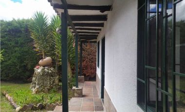 VENDO CASA CAMPESTRE REA 1.000 m2 .ZONA RURAL TABIO CUNDINAMARCA
