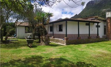 VENDO CASA CAMPESTRE REA 1.000 m2 .ZONA RURAL TABIO CUNDINAMARCA