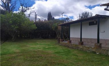 VENDO CASA CAMPESTRE REA 1.000 m2 .ZONA RURAL TABIO CUNDINAMARCA