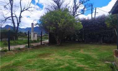 VENDO CASA CAMPESTRE REA 1.000 m2 .ZONA RURAL TABIO CUNDINAMARCA