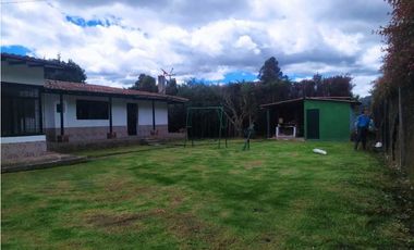 VENDO CASA CAMPESTRE REA 1.000 m2 .ZONA RURAL TABIO CUNDINAMARCA