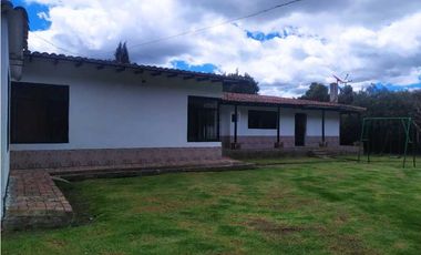 VENDO CASA CAMPESTRE REA 1.000 m2 .ZONA RURAL TABIO CUNDINAMARCA