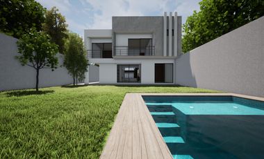 CASA NUEVA EN VENTA, FRACC. ALTOS DE OAXTEPEC, MORELOS, RENDERS