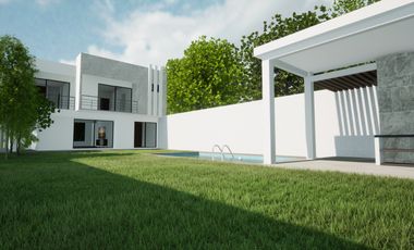 CASA NUEVA EN VENTA, FRACC. ALTOS DE OAXTEPEC, MORELOS, RENDERS