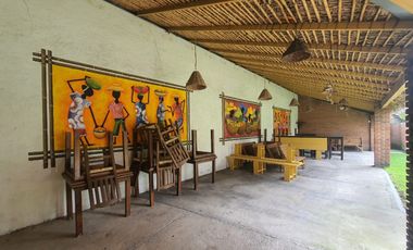 VENTA RESTAURANTE y JARDIN DE EVENTOS EN CALIMAYA, MÉXICO