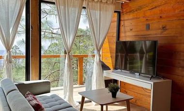 TERRENO CON CABAÑA EN VENTA,  RESIDENCIAL CAMPESTRE EL TIGRE MAZAMITLA