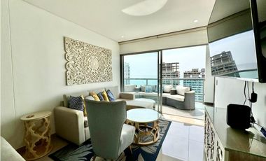 Espectacular apartamento amoblado en Bocagrande