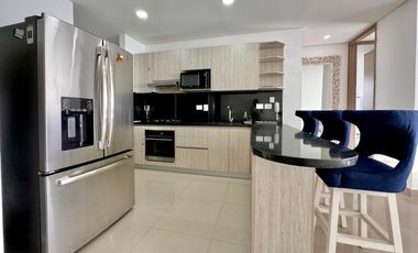Espectacular apartamento amoblado en Bocagrande