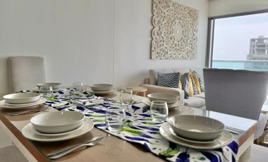 Espectacular apartamento amoblado en Bocagrande