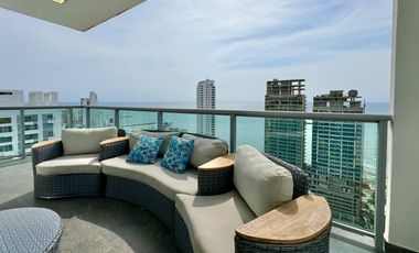 Espectacular apartamento amoblado en Bocagrande