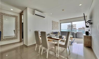 Espectacular apartamento amoblado en Bocagrande