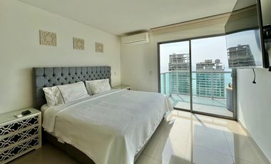 Espectacular apartamento amoblado en Bocagrande