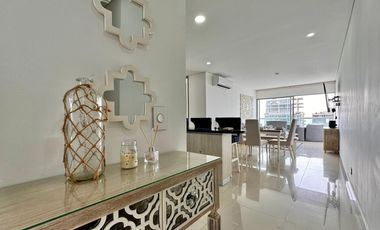 Espectacular apartamento amoblado en Bocagrande