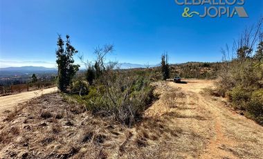 Parcela en Venta en Parcelación Verde Mar, (Belloto) Limache