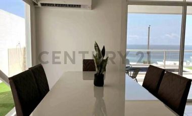 RENTA DEPARTAMENTO FRENTE AL MAR EN PLAYA SANTA MARIANITA - MANTA